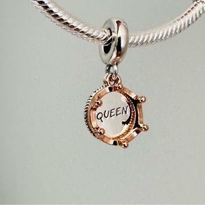 NEW Authentic Pandora Queen & Regal Charm / Pandora Bracelet / Pandora Charms